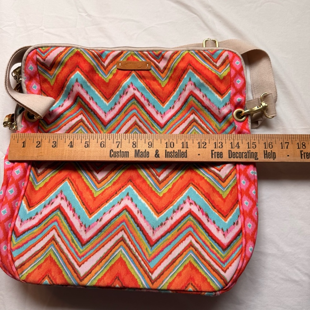 Dena Designs Colorful Zigzag Patterned Shoulder B… - image 3